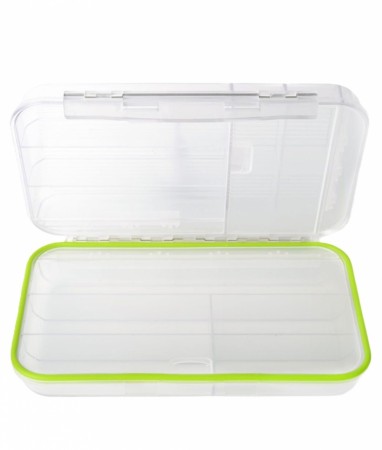 Flydressing Tube Fly Box Clear