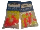 Glow Fluor Beads 8x12 mm (30 stk assortert)  thumbnail
