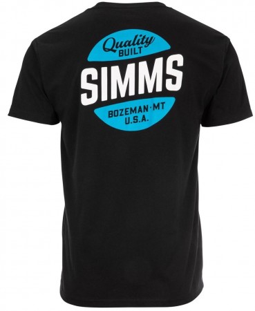 Simms Quality Built Pocket T-Shirt Black
