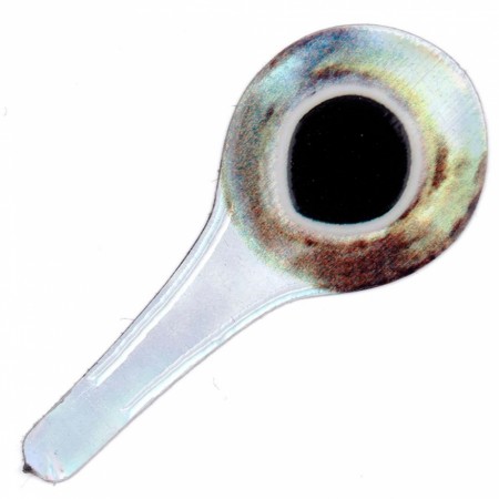Pro 3D Tapped Eyes Silver/Yellow 