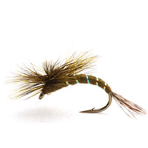 Baetis Klekker Dark Olive 16