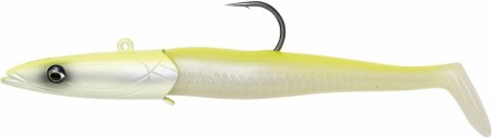 Savage Gear Sandeel 20 cm - Chartreuse Glow