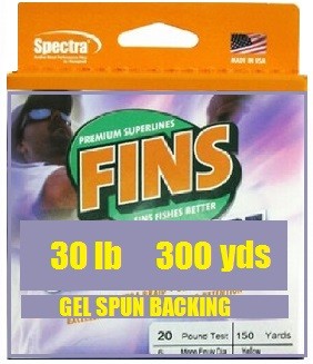 Fins Fly Line Backing 30 lb (300 yds)