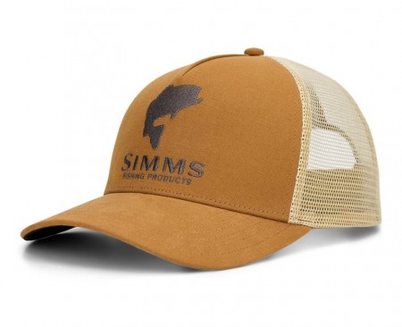 Simms Double Haul Trucker Sepia