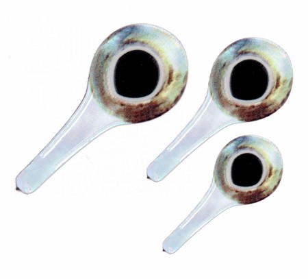 Pro 3D Tapped Eyes Silver/Yellow 