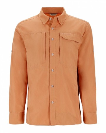 Simms Guide Shirt Orange Maple 