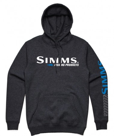 Simms Fast Walleye Hoody Charcoal Heather