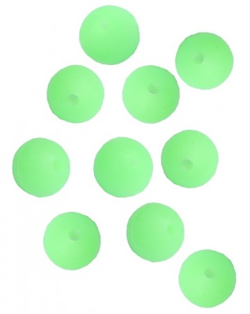 Soft Beads - GREEN GLOW!