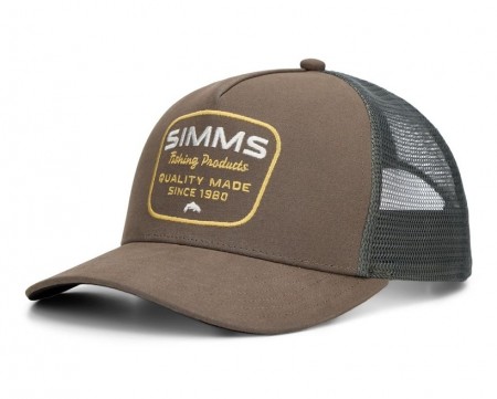 Simms Double Haul Trucker Loden Stamp Lockup