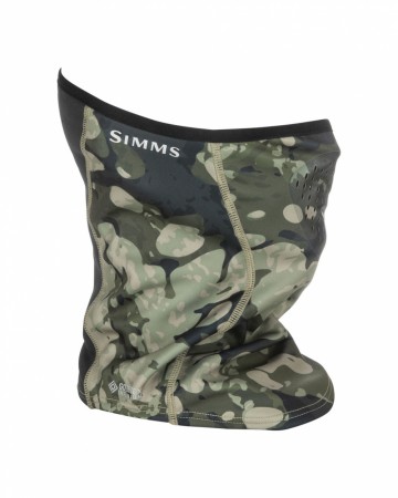 Simms Gore Infinium Neck Gaiter Riparian Camo