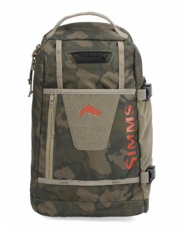 Simms Tributary Sling Pack Regiment Camo Olive Drab