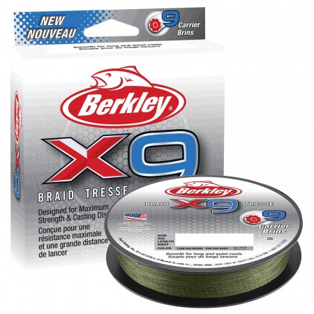 Berkley X9 150 meter (Low Visible Green)