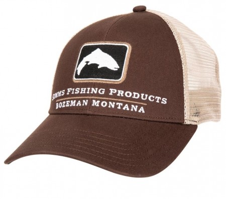 Simms Trout Icon Trucker Mahogany