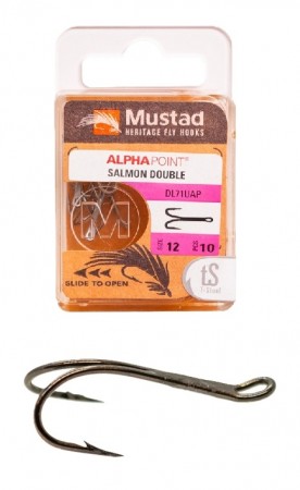 Mustad Heritage DL71U Salmon Double (10-pk)