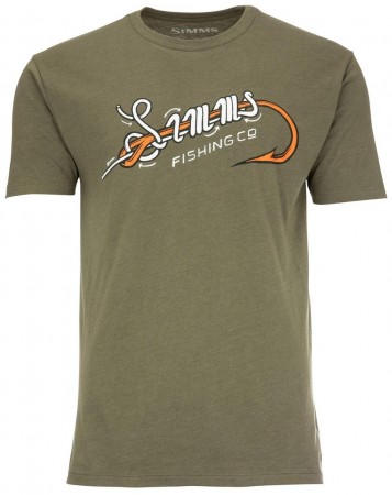 Simms Special Knot T-Shirt Military Heather