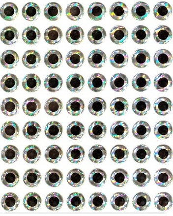 3D Stick On Eyes (154 stk)