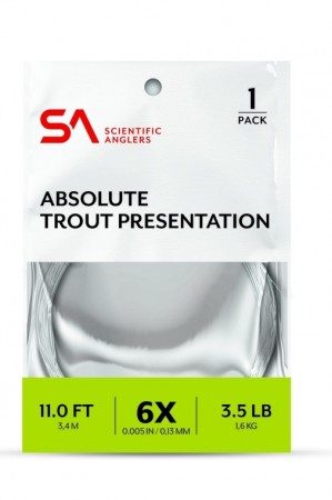 SA Absolute Trout Presentation Leader 11´