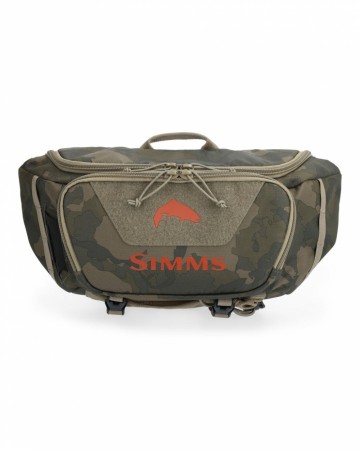 Simms Tributary Hip Pack Regiment Camo Olive Drab