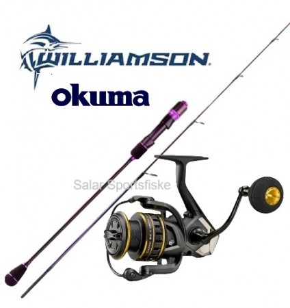 Okuma Ceymar 5000/Williamson Solid 6,4' Havfiskepakke