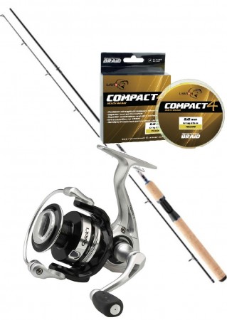 DAM Quick1 1000/ABU Devil 7´ (m/line)