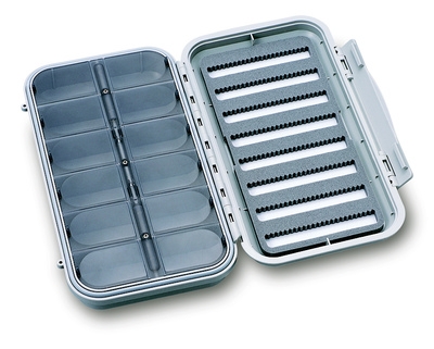 C&F 3308 Large 8-Row WP Fly Case w 12 Comp (CF-3308) Off White