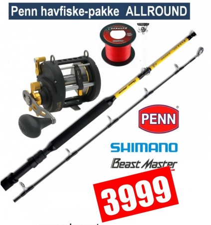Penn Fathom 40LW/Shimano Beastmaster Kombo