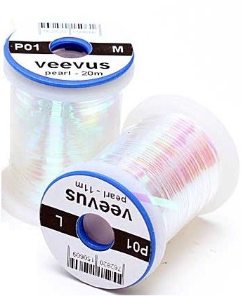 Veevus Mylar Tinsel PEARL 