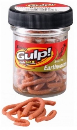 Gulp! Earthworm 100 mm Brown (meitemakk, 10 cm - brun) 