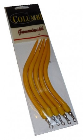 Columbi gummimakk (5-pk) GUL