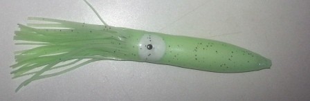 Blekksprut 16 cm Flytende Selvlysende