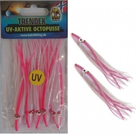 UV Octopus 11,5 cm (5-pkn) PINK PEARL