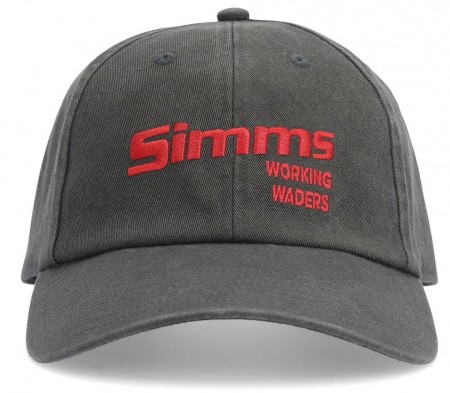 Simms Dad Cap Carbon