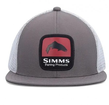 Simms Wildcard Trucker Caps Steel