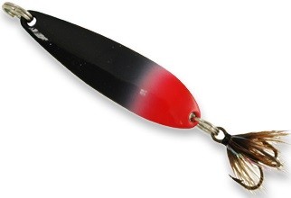 Morild Trout 8 gram (BLRF) Sort/rød