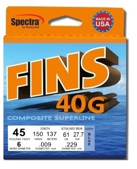 Fins 40G - 150 yds (green)