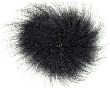 Arctic Fox Tail Black XL