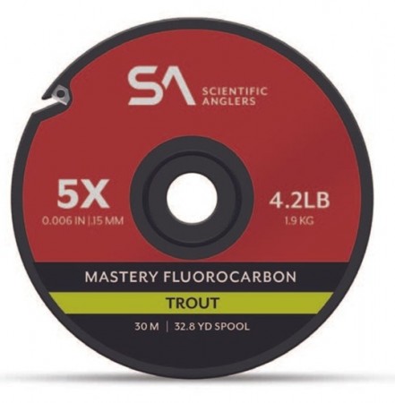 SA Mastery Trout Fluorocarbon Tippet (30 meter)
