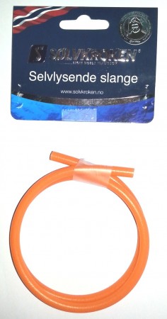 Sølvkroken Selvlysende slange Orange 3 mm (0,5 m)