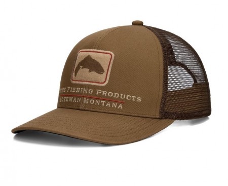 Simms Double Haul Icon Trucker Cap Jasper