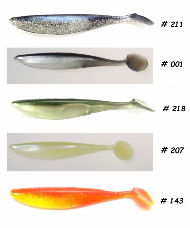 Lunker City Swim Fish 13 cm (4-pk)