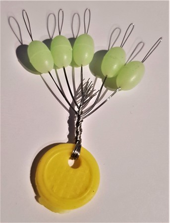 Gummistoppere 4XL , selvlysende (5 stk)